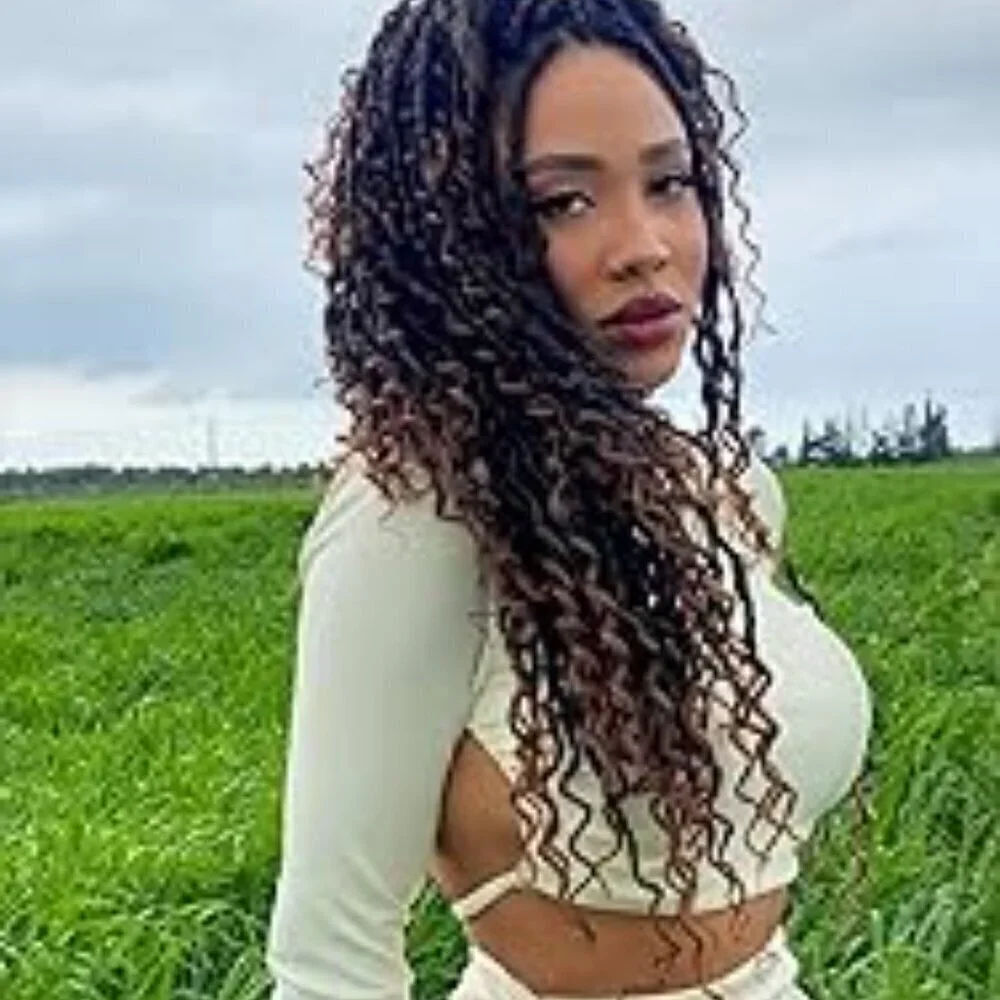 8 Packs Goddess Faux Locs Crochet Hair for Black Women, Goddess Locs Crochet Hai